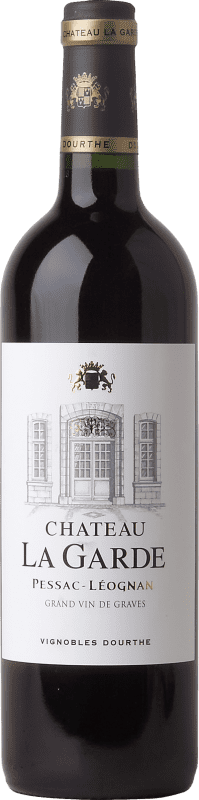 34,95 € 送料無料 | 赤ワイン Château La Garde Crianza — クリアンサ A.O.C. Pessac-Léognan ボルドー フランス Merlot — メルロー, Cabernet Sauvignon — カベルネ・ソーヴィニヨン ボトル 75 cl