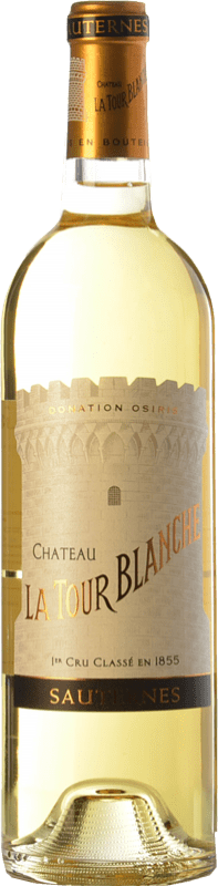 66,95 € Бесплатная доставка | Сладкое вино Château La Tour Blanche A.O.C. Sauternes Бордо Франция Sauvignon White, Sémillon, Muscadelle бутылка 75 cl
