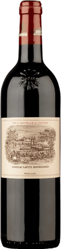 926,95 € Envío gratis | Vino tinto Château Lafite-Rothschild A.O.C. Pauillac Burdeos Francia Merlot, Cabernet Sauvignon, Cabernet Franc Botella 75 cl