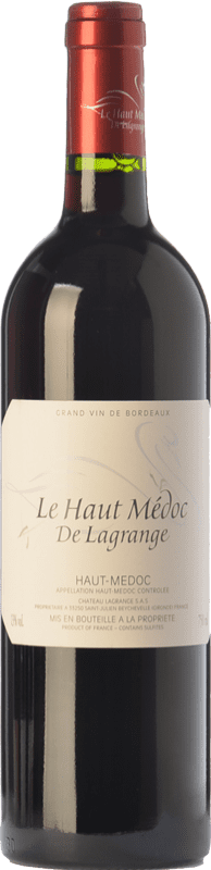 18,95 € Free Shipping | Red wine Château Lagrange Le Haut Médoc Aged A.O.C. Haut-Médoc Bordeaux France Merlot, Cabernet Sauvignon Bottle 75 cl