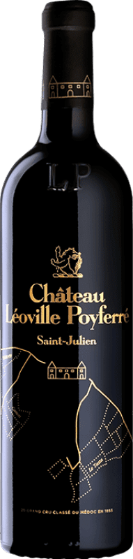 179,95 € Бесплатная доставка | Красное вино Château Léoville Poyferré Резерв A.O.C. Saint-Julien Бордо Франция Merlot, Cabernet Sauvignon, Cabernet Franc, Petit Verdot бутылка 75 cl