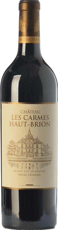 295,95 € Envío gratis | Vino tinto Château Les Carmes Haut-Brion Crianza A.O.C. Pessac-Léognan Burdeos Francia Merlot, Cabernet Sauvignon, Cabernet Franc Botella 75 cl
