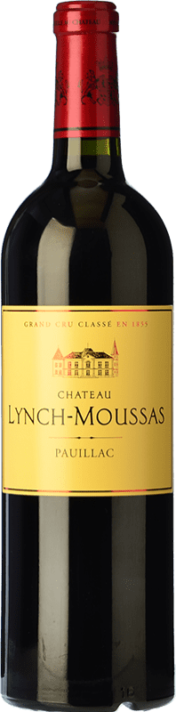 49,95 € Envio grátis | Vinho tinto Château Lynch Moussas Crianza A.O.C. Pauillac Bordeaux França Merlot, Cabernet Sauvignon Garrafa 75 cl