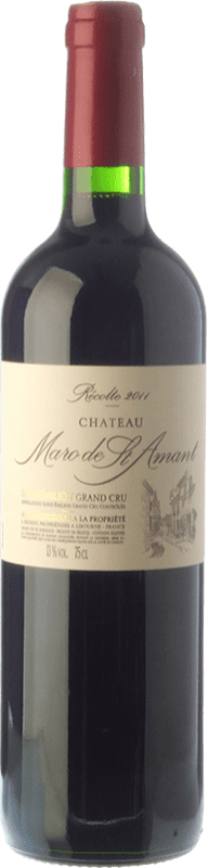 16,95 € Envoi gratuit | Vin Rouge Château Maro de Saint Amant Grand Cru Crianza A.O.C. Saint-Émilion Bordeaux France Merlot Bouteille 75 cl