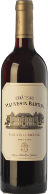 19,95 € Бесплатная доставка | Красное вино Château Mauvesin Barton старения A.O.C. Moulis-en-Médoc Бордо Франция Merlot, Cabernet Sauvignon, Cabernet Franc, Petit Verdot бутылка 75 cl