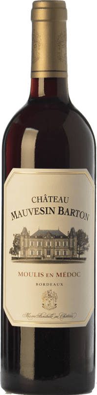 19,95 € Бесплатная доставка | Красное вино Château Mauvesin Barton старения A.O.C. Moulis-en-Médoc Бордо Франция Merlot, Cabernet Sauvignon, Cabernet Franc, Petit Verdot бутылка 75 cl