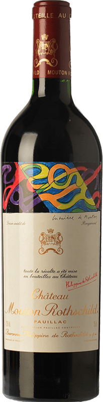 729,95 € Envio grátis | Vinho tinto Château Mouton-Rothschild Reserva A.O.C. Pauillac Bordeaux França Merlot, Cabernet Sauvignon, Cabernet Franc Garrafa 75 cl