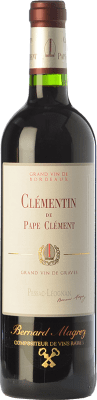 39,95 € Free Shipping | Red wine Château Pape Clément Clémentin Aged A.O.C. Pessac-Léognan Bordeaux France Merlot, Cabernet Sauvignon, Cabernet Franc, Petit Verdot Bottle 75 cl