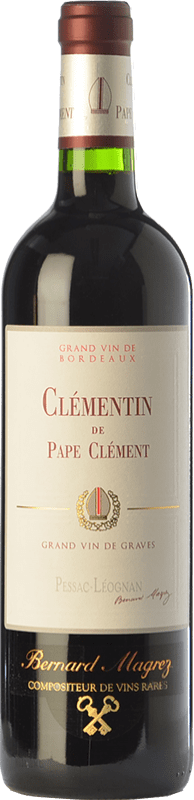 44,95 € 免费送货 | 红酒 Château Pape Clément Clémentin 岁 A.O.C. Pessac-Léognan 波尔多 法国 Merlot, Cabernet Sauvignon, Cabernet Franc, Petit Verdot 瓶子 75 cl