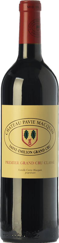 141,95 € Envío gratis | Vino tinto Château Pavie-Macquin A.O.C. Saint-Émilion Grand Cru Burdeos Francia Merlot, Cabernet Sauvignon, Cabernet Franc Botella 75 cl