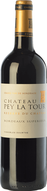 17,95 € Free Shipping | Red wine Château Pey La Tour Réserve du Château Reserva A.O.C. Bordeaux Supérieur Bordeaux France Merlot, Cabernet Sauvignon, Petit Verdot Bottle 75 cl