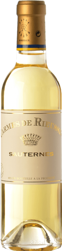43,95 € Бесплатная доставка | Сладкое вино Château Rieussec Carmes A.O.C. Sauternes Бордо Франция Sauvignon White, Sémillon, Muscadelle бутылка 75 cl