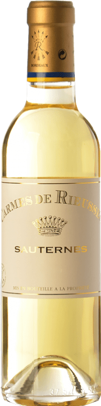 43,95 € Spedizione Gratuita | Vino Dolce Château Rieussec Carmes A.O.C. Sauternes bordò Francia Sémillon, Muscadelle, Sauvignon Bottiglia 75 cl