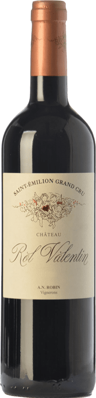 45,95 € 免费送货 | 红酒 Château Rol Valentin 岁 A.O.C. Saint-Émilion Grand Cru 波尔多 法国 Merlot, Cabernet Franc 瓶子 75 cl