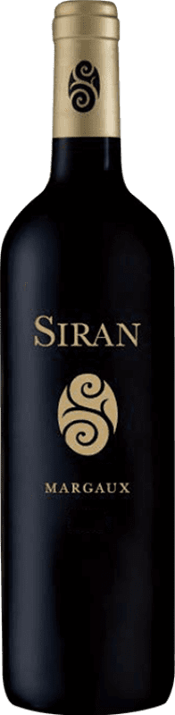 57,95 € Envío gratis | Vino tinto Château Siran Crianza A.O.C. Margaux Burdeos Francia Merlot, Cabernet Sauvignon, Cabernet Franc, Petit Verdot Botella 75 cl