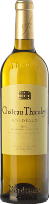 10,95 € Spedizione Gratuita | Vino Bianco Château Thieuley A.O.C. Bordeaux bordò Francia Sémillon, Sauvignon 75 cl