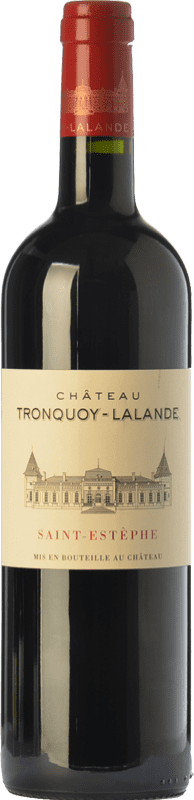 38,95 € Envío gratis | Vino Tinto Château Tronquoy-Lalande Crianza A.O.C. Saint-Estèphe Burdeos Francia Merlot, Cabernet Sauvignon, Petit Verdot 75 cl