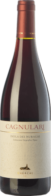 15,95 € 免费送货 | 红酒 Cherchi I.G.T. Isola dei Nuraghi 撒丁岛 意大利 Cagnulari 瓶子 75 cl