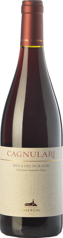 16,95 € Envío gratis | Vino Tinto Cherchi I.G.T. Isola dei Nuraghi Sardegna Italia Cagnulari 75 cl