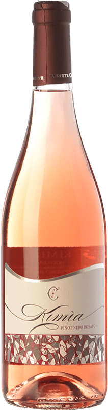 14,95 € Kostenloser Versand | Rosé-Wein Chiaromonte Pinot Nero Rosato Kimìa I.G.T. Puglia Apulien Italien Pinot Schwarz Flasche 75 cl