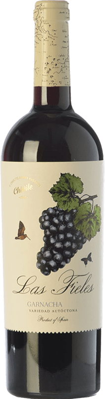 12,95 € Бесплатная доставка | Красное вино Chivite Las Fieles Молодой D.O. Navarra Наварра Испания Grenache бутылка 75 cl