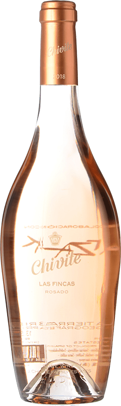 10,95 € Free Shipping | Rosé wine Chivite Las Fincas I.G.P. Vino de la Tierra 3 Riberas Navarre Spain Tempranillo, Grenache Bottle 75 cl