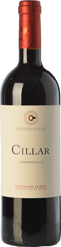 13,95 € Free Shipping | Red wine Cillar de Silos Joven D.O. Ribera del Duero Castilla y León Spain Tempranillo Bottle 75 cl
