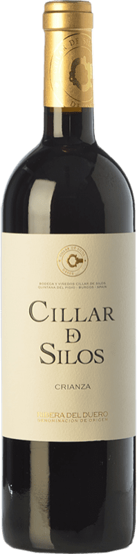 26,95 € Free Shipping | Red wine Cillar de Silos Aged D.O. Ribera del Duero Castilla y León Spain Tempranillo Bottle 75 cl