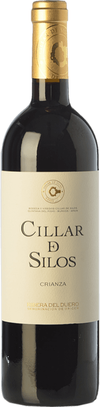 26,95 € Spedizione Gratuita | Vino rosso Cillar de Silos Crianza D.O. Ribera del Duero Castilla y León Spagna Tempranillo Bottiglia 75 cl