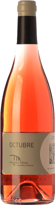 8,95 € Free Shipping | Rosé wine Cingles Blaus Octubre Rosat D.O. Montsant Catalonia Spain Grenache, Carignan Bottle 75 cl