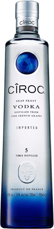 43,95 € Spedizione Gratuita | Vodka Cîroc Francia Bottiglia 70 cl