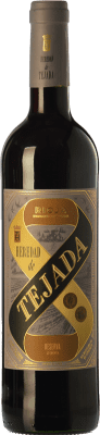 8,95 € Spedizione Gratuita | Vino rosso Hacienda López de Haro Heredad de Tejada Riserva D.O.Ca. Rioja La Rioja Spagna Tempranillo Bottiglia 75 cl