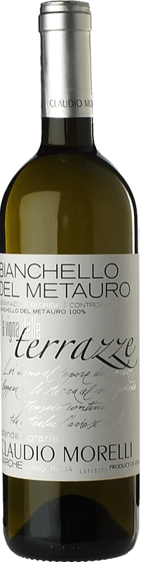 15,95 € Бесплатная доставка | Белое вино Claudio Morelli Vigna delle Terrazze I.G.T. Bianchello del Metauro Marche Италия Biancame — Бьянкаме Бутылка 75 cl