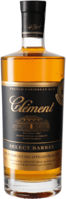 48,95 € Free Shipping | Rum Clément Selection, Barrel Martinique 70 cl