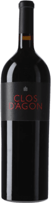 51,95 € Free Shipping | Red wine Clos d'Agón Crianza D.O. Catalunya Catalonia Spain Merlot, Syrah, Cabernet Sauvignon, Monastrell Magnum Bottle 1,5 L