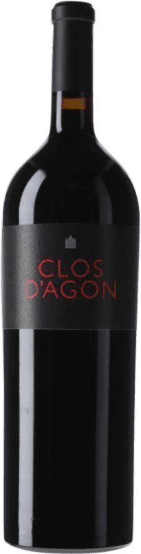 43,95 € Free Shipping | Red wine Clos d'Agón Aged D.O. Catalunya Catalonia Spain Merlot, Syrah, Cabernet Sauvignon, Monastrell Magnum Bottle 1,5 L