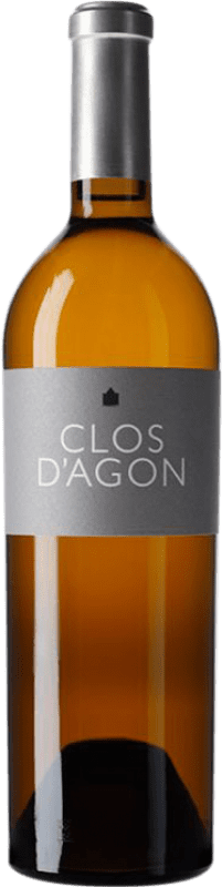 48,95 € Free Shipping | White wine Clos d'Agón Blanc D.O. Catalunya Catalonia Spain Roussanne, Viognier, Marsanne Bottle 75 cl