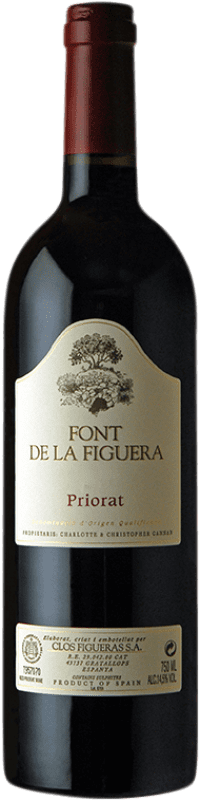 35,95 € Free Shipping | Red wine Clos Figueras Font de la Figuera Aged D.O.Ca. Priorat Catalonia Spain Syrah, Grenache, Cabernet Sauvignon, Carignan Bottle 75 cl