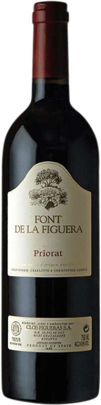 41,95 € Envio grátis | Vinho Tinto Clos Figueras Font de la Figuera Crianza D.O.Ca. Priorat Catalunha Espanha Syrah, Garnacha — Grenache, Cabernet Sauvignon, Cariñena — Carignan 75 cl