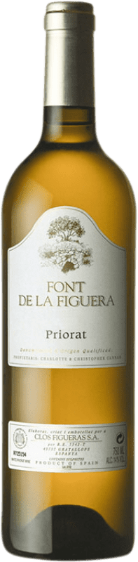 42,95 € Бесплатная доставка | Белое вино Clos Figueras Font de la Figuera Blanc старения D.O.Ca. Priorat Каталония Испания Grenache White, Viognier, Chenin White бутылка 75 cl