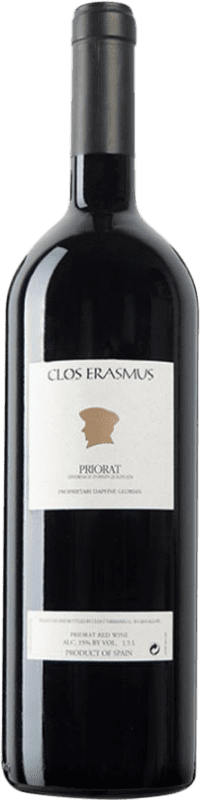 1 093,95 € Spedizione Gratuita | Vino rosso Clos i Terrasses Clos Erasmus D.O.Ca. Priorat Catalogna Spagna Syrah, Grenache, Cabernet Sauvignon Bottiglia Magnum 1,5 L