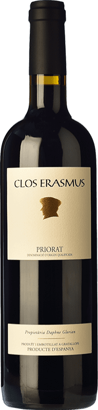 752,95 € Free Shipping | Red wine Clos i Terrasses Clos Erasmus Aged D.O.Ca. Priorat Catalonia Spain Syrah, Grenache Bottle 75 cl