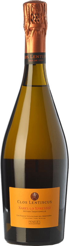 47,95 € Free Shipping | White wine Clos Lentiscus Xarel·lo Xpressió Aged D.O. Penedès Catalonia Spain Xarel·lo, Xarel·lo Vermell Bottle 75 cl