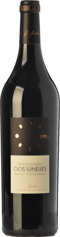 35,95 € Free Shipping | Red Wine Clos Lunelles Crianza — Aged A.O.C. Côtes de Castillon Bordeaux France Merlot, Cabernet Sauvignon, Cabernet Franc Bottle 75 cl
