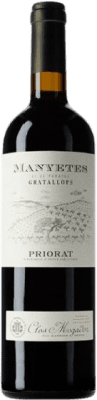 115,95 € 免费送货 | 红酒 Clos Mogador Manyetes Vi de Vila Gratallops 岁 D.O.Ca. Priorat 加泰罗尼亚 西班牙 Carignan 瓶子 75 cl