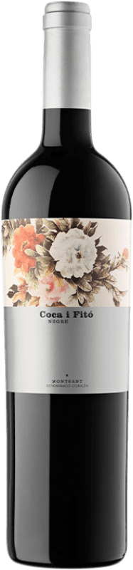 44,95 € Free Shipping | Red wine Coca i Fitó Negre Aged D.O. Montsant Catalonia Spain Syrah, Grenache, Carignan Bottle 75 cl