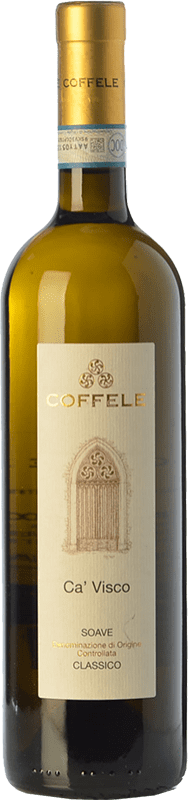 16,95 € 送料無料 | 白ワイン Coffele Ca' Visco D.O.C. Soave ベネト イタリア Garganega, Trebbiano di Soave 有機 ボトル 75 cl