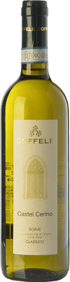 12,95 € Free Shipping | White Wine Coffele Castel Cerino Classic D.O.C. Soave Veneto Italy Garganega Eco — Organic 75 cl