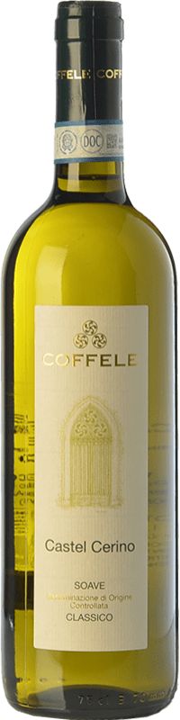 12,95 € Free Shipping | White wine Coffele Castel Cerino D.O.C.G. Soave Classico Veneto Italy Garganega Bottle 75 cl