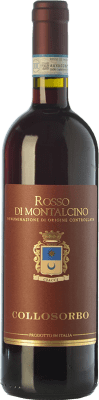 31,95 € Spedizione Gratuita | Vino Rosso Collosorbo D.O.C. Rosso di Montalcino Toscana Italia Sangiovese 75 cl